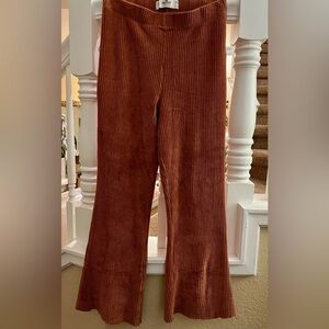 Hollister flare ultra rise ribbed pants